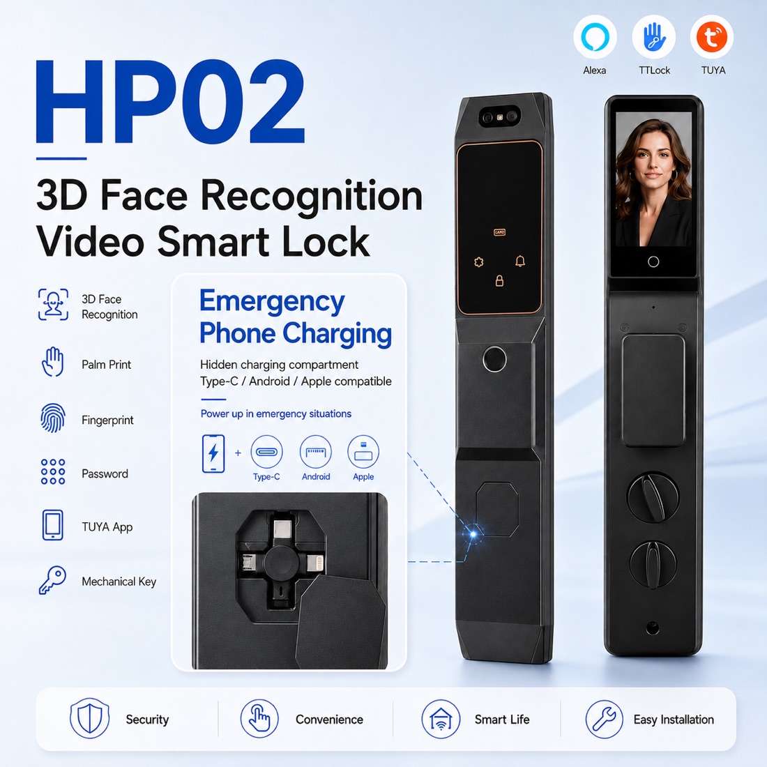 Xianda smart lock